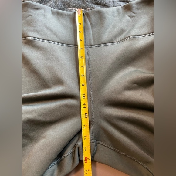 OLD Navy Olive Green High-Waisted UltraCoze Fleece-Lined Flare Leggings, 3X - Picture 12 of 14